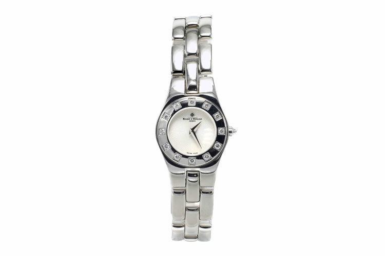Montre Montre Baume & Mercier Linea - Acier - Diamants - 65338 58 Facettes 21742