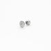 Boucles d'oreilles Boucles d’oreilles clous or blanc et diamants 58 Facettes 240 202