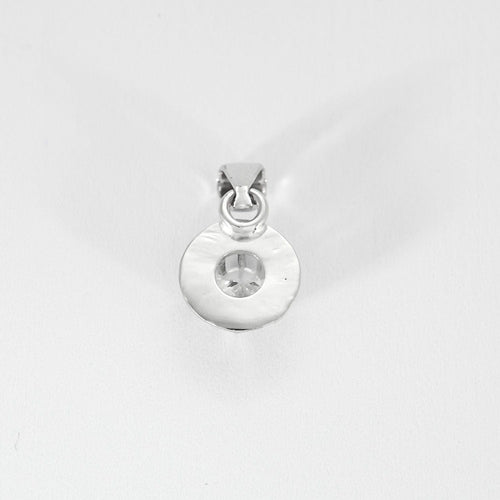 Pendentif Pendant en Or blanc 18k Diamant 58 Facettes CEC03552