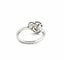 Bague 54 Bague en or blanc 18 carats et diamants 58 Facettes