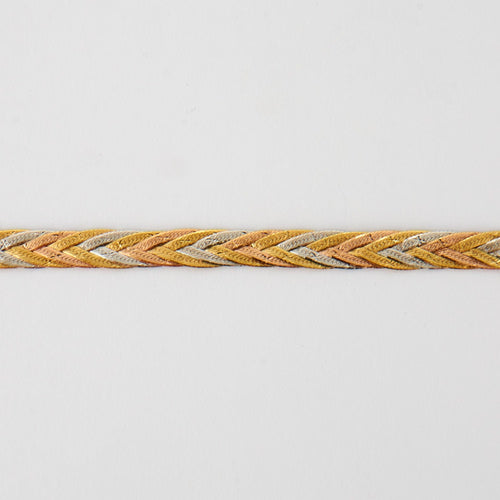 Collier Collier 3 ors maille tressée 58 Facettes