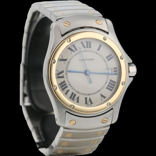 Montre Cartier Montre Santos Ronde 58 Facettes MT42873