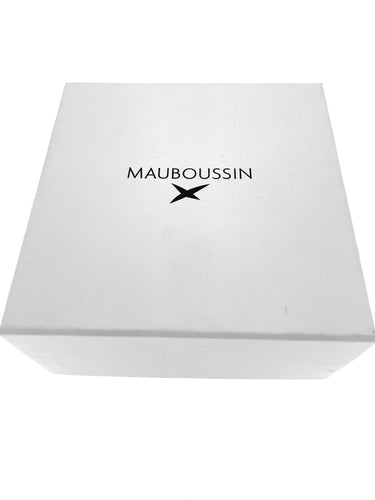 Bague 55 MAUBOUSSIN - Bague Perle Caviar or blanc et diamants noir et blanc 58 Facettes