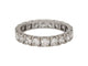 Bague 50 bague alliance americaine 20 diamants 2ct or blanc 18k 2.1gr t50 58 Facettes 268367