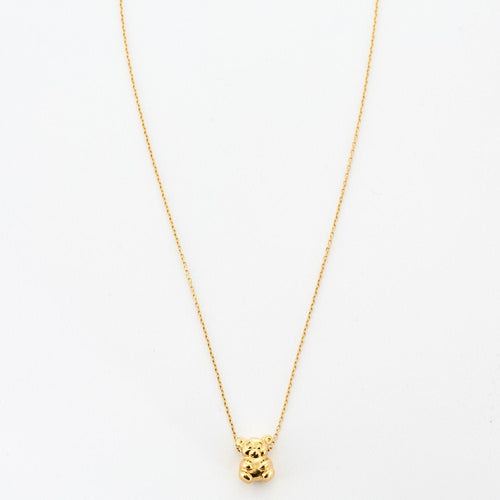 Collier Collier or jaune et pendentif panda 58 Facettes LP893/8