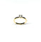 Bague 53.5 Bague solitaire en or jaune avec diamant taille brillant 58 Facettes E09