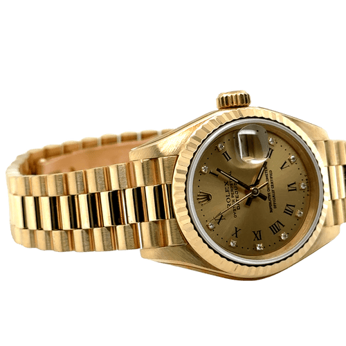 Montre Rolex - Montre Femme date just - Or jaune 58 Facettes 1.0000298/1