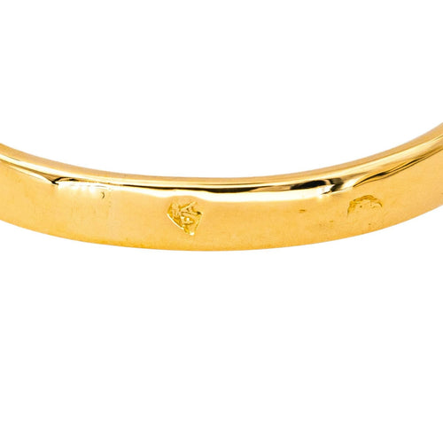 Bague 49 Bague Demi alliance Or jaune Diamant 58 Facettes 4195196CN