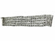 Bracelet Bracelet manchette en argent égyptien à cinq rangs de maillons 58 Facettes