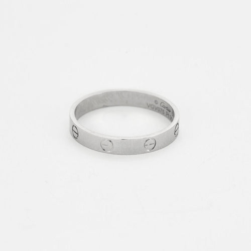Bague 64 CARTIER - Love - Bague en platine. PM 58 Facettes 58FC6