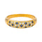 Bague 53 Bague  Jonc Or jaune Diamant, Saphir 58 Facettes 4207983CN