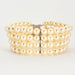 Bracelet Bracelet de 4 rangs de perles de culture 58 Facettes