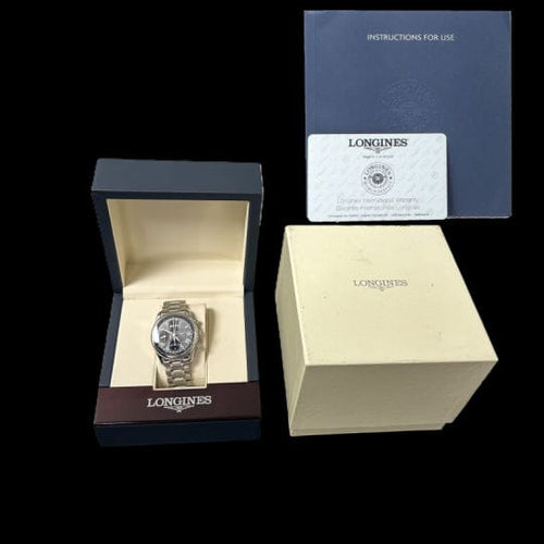 Montre Longines Montre Master Collection Calendar Moonphase Chronograph 58 Facettes MT44466