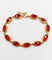 Bracelet Bracelet vintage or grenats de perpignan 58 Facettes A05402