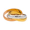 Bague 52 Cartier Bague Trinity Or rose, Or jaune, Or blanc 58 Facettes 4952742RV