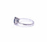 Bague 55 Bague saphir diamant or blanc 58 Facettes Bag.Saph.FA.31
