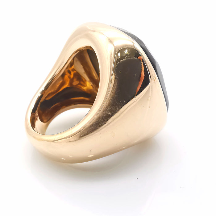 POMELLATO Ring "Victoria"Jet pink gold