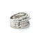Bague 56 LEO PIZZO - Bague or blanc et diamants 58 Facettes 1.0000257/4