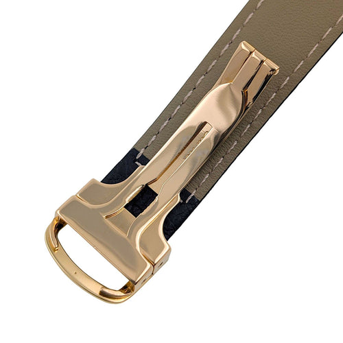 Montre Cartier Tank Louis Cartier Moonphase Calendar Date 819001 Large GM 18k Gold Folding Clasp Papers 58 Facettes