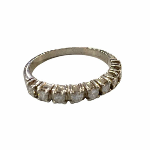 Bague 55 Bague cinquillo au design contemporain en or et diamants 58 Facettes Q486