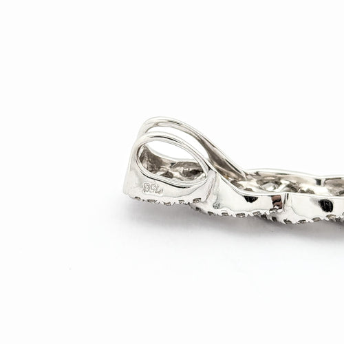 Pendentif Pendentif en or blanc et diamants 58 Facettes 29609