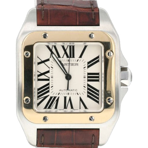 Montre Cartier Montre Santos 100 Xl 58 Facettes MT42757