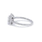 Bague 54 Solitaire or blanc et diamants 58 Facettes 210131R-200065R