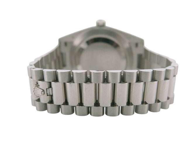 Montre montre ROLEX day date platinium 228206 40mm automatique 2021 +boite 58 Facettes 268099