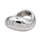 Ring 53 Fred Ring Mouvementée Hvitt gull Diamant 58 Facettes 4893167CN