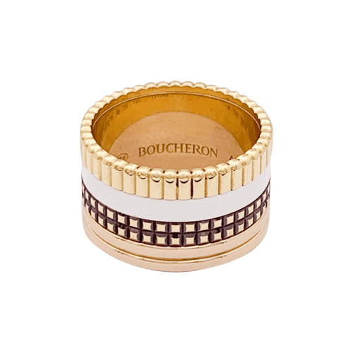 Bague 52 Bague Boucheron "Quatre Classique Large" trois ors. 58 Facettes 34414