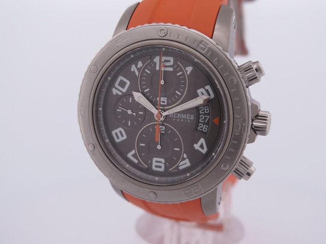 Montre montre HERMES clipper diver chronographe cp2.941 44 mm automatique 58 Facettes 268184