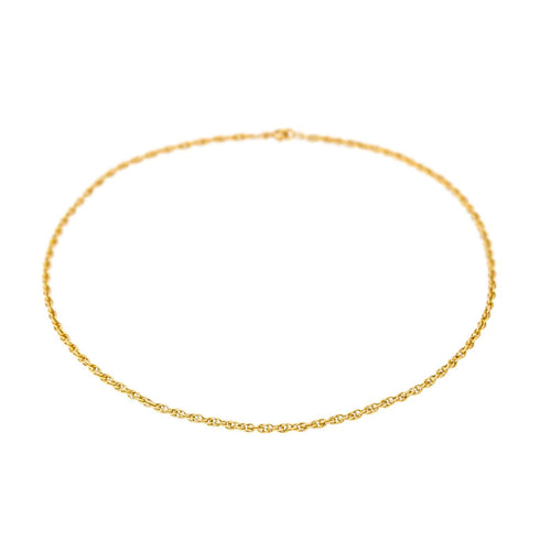 Halskette Gelbgoldkette 