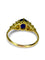 Bague 56 Bague or jaune saphir 2 ct et diamants 0,50 ct 58 Facettes 00080101