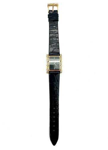 Montre GILBERT ALBERT. Montre vintage 2 ors 18K 58 Facettes