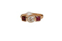 Bague 54 Antique yellow gold, ruby and diamond ring 58 Facettes