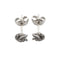 Boucles d'oreilles Boucles d'oreilles or blanc & diamants 58 Facettes