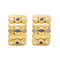 Boucles d'oreilles Earrings in gold, sapphire and diamonds 58 Facettes N102936EJ