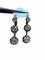 Boucles d'oreilles Boucles d’oreilles dormeuses ancienne en or et diamants 58 Facettes