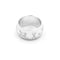 Anello Bulgari Monologo in Oro Bianco con diamanti 58 Facettes 8947