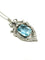 Collier Collier "Belle Epoque" en or, platine, aigue-marine et diamants 58 Facettes