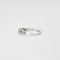 Bague 61 MAUBOUSSIN - Solitaire or blanc diamants 58 Facettes LP830/13