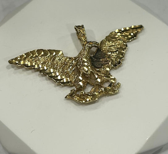 Pendentif Pendentif aigle or jaune 58 Facettes LP699/3