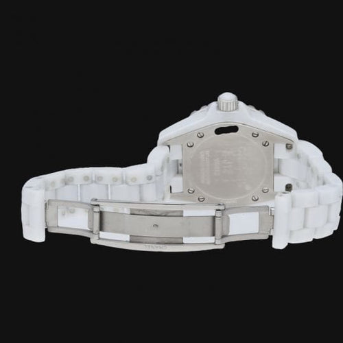 Montre Montre Chanel J12 33 mm Blanc Fantôme 58 Facettes MT41313