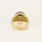 Bague 54 Bague en or jaune, saphirs et diamants 58 Facettes B250464