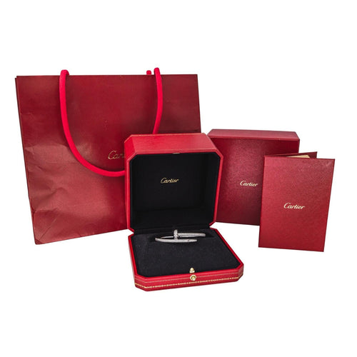 Bracelet Cartier Bracelet Jonc Juste un clou Or blanc Diamant 58 Facettes 4682507RV