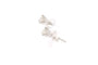 Boucles d'oreilles Boucles d'oreilles Années 70 en or blanc 18 carats serties de diamant 58 Facettes 22083