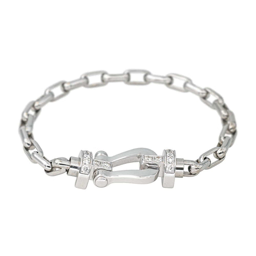 Bracelet Fred Bracelet Force 10 Or blanc Diamant 58 Facettes 4582986RV
