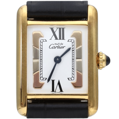Montre Cartier Montre Tank Vermeil 58 Facettes MT44374