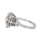 Bague 55 Bague Marguerite Or blanc, Platine Diamant 58 Facettes 4712452CN