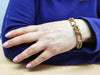 Bracelet Bracelet noeuds or jaune massif 58 Facettes Brac.noeud.-1125